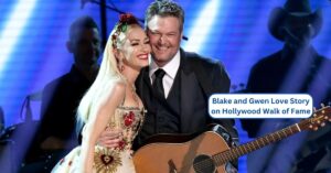 Blake Shelton and Gwen Stefani Love Story on the Hollywood Walk of Fame