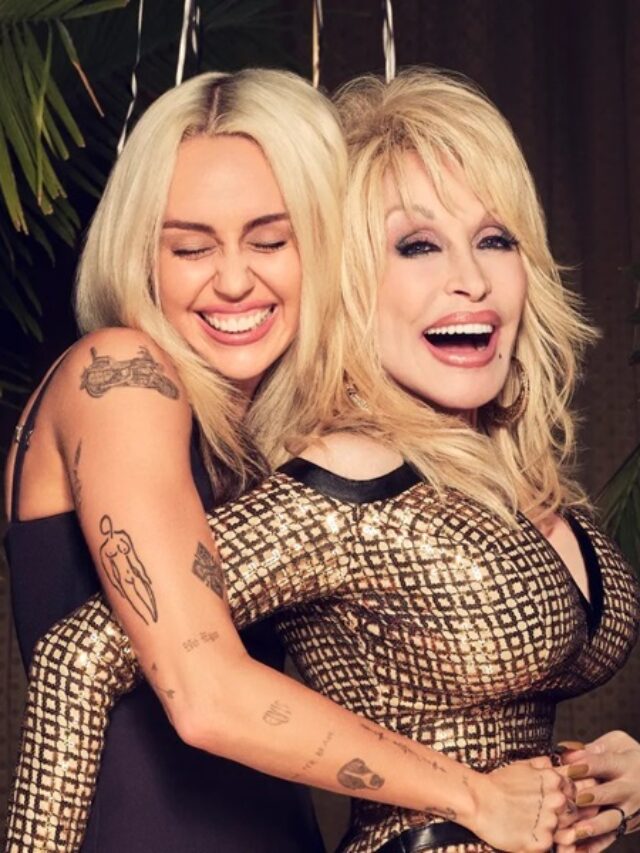 Dolly Parton & Miley Cyrus Rockstar Duet